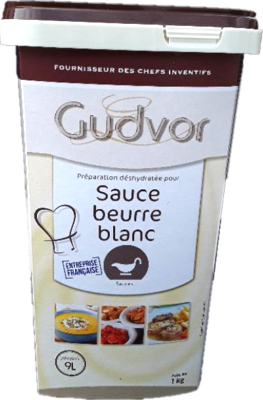 Sauce beurre blanc boite de 1kg