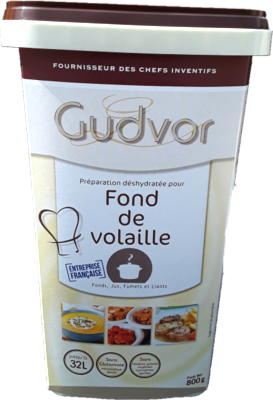 Fond de volaille boite de 800 gr