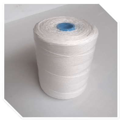Ficelle polyester blanche 6 fils rolls de 1Kg (2000M env)