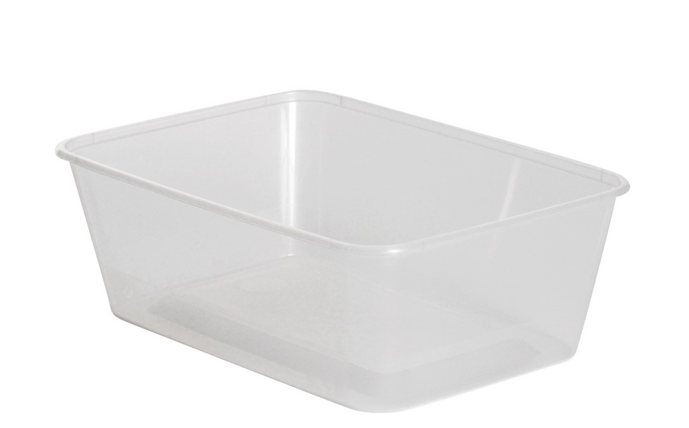 barquette injectee plate 750+couvercle (carton de 250)