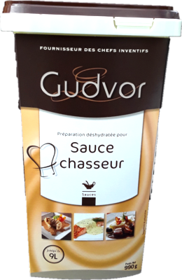 sauce chasseur boite de 990 gr