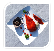 [NEW] Sauce condimentaire Rouge au poivre à base d’huile - en seau de 4kg