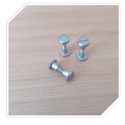 Vis à pointe + écrous pour poignée Scie main inox (Jeu de 3)