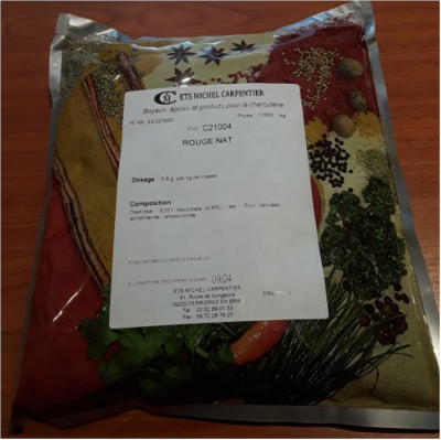 [NEW] Rouge nat sachet de 1Kg