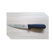 Couteau désosser manche fibrox noir, inox 18cm